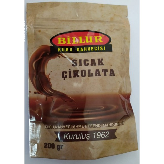 Billur Sıcak Çikolata 5li 200 gr